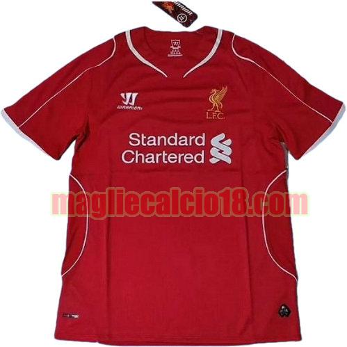 maglia liverpool 2014-2015 prima divisa manica corta