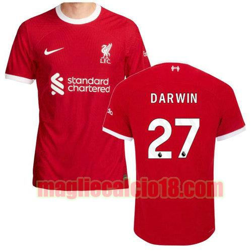 maglia liverpool 2023-2024 darwin 27 prima