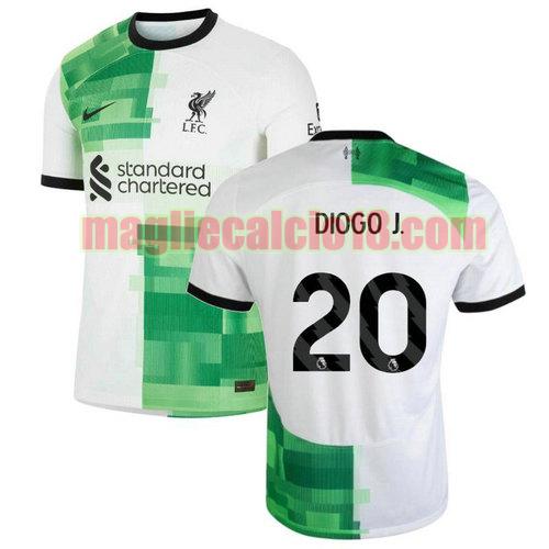 maglia liverpool 2023-2024 diogo j 20 seconda