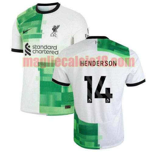 maglia liverpool 2023-2024 henderson 14 seconda