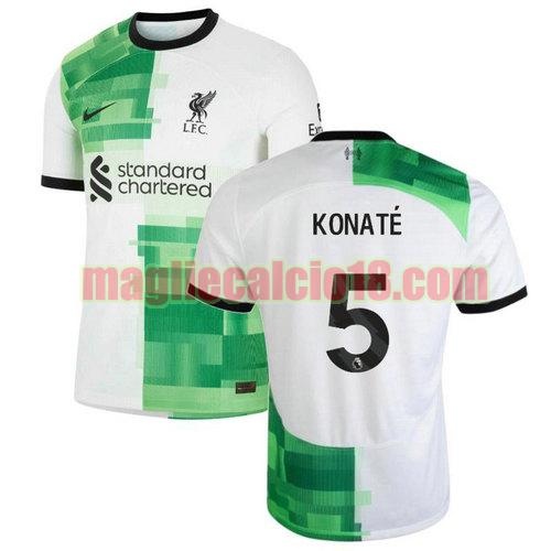 maglia liverpool 2023-2024 konate 5 seconda