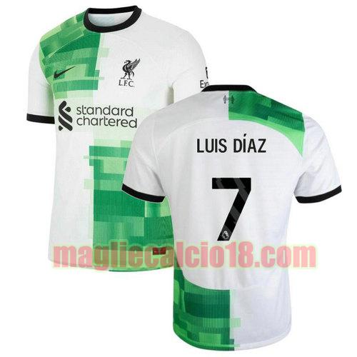 maglia liverpool 2023-2024 luis diaz 7 seconda