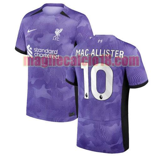 maglia liverpool 2023-2024 mac_allister 10 terza