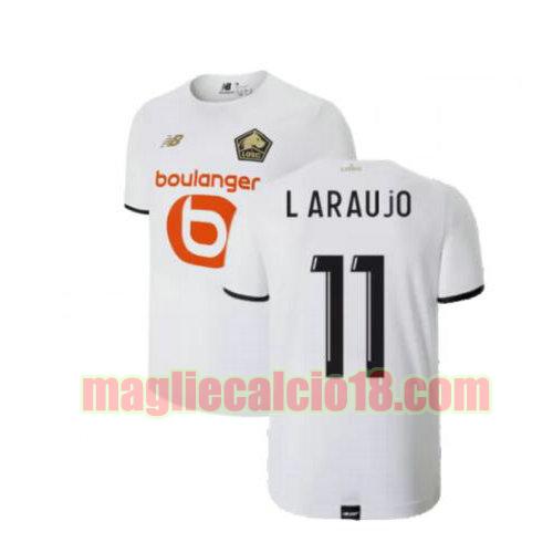 maglia losc lilla 2021-2022 seconda l araujo 11