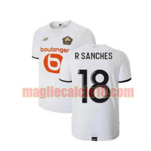 maglia losc lilla 2021-2022 seconda r sanches 18