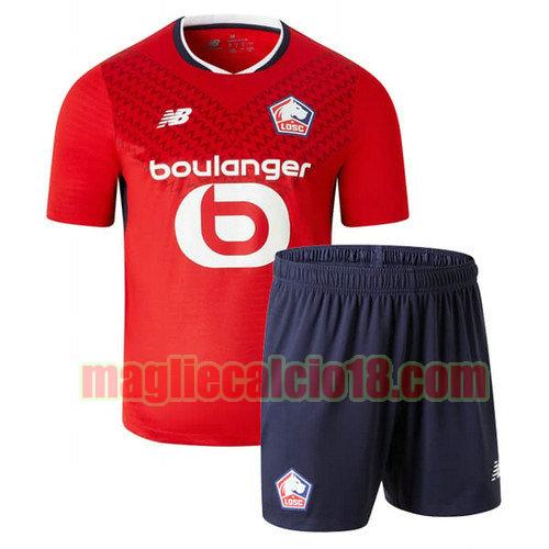 maglia losc lilla 2024-2025 bambino prima