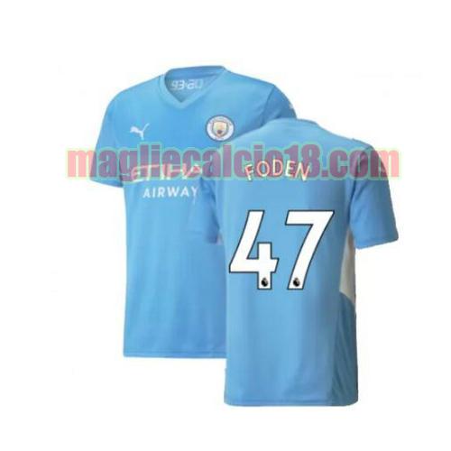 maglia manchester city 2021-2022 prima foden 47