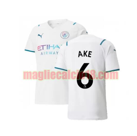 maglia manchester city 2021-2022 seconda ake 6