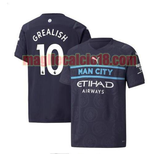 maglia manchester city 2021-2022 terza grealish 10