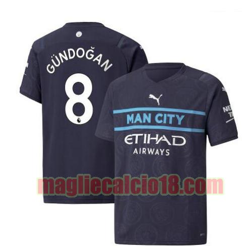 maglia manchester city 2021-2022 terza gundogan 8