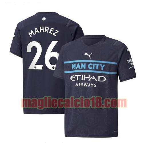 maglia manchester city 2021-2022 terza mahrez 26