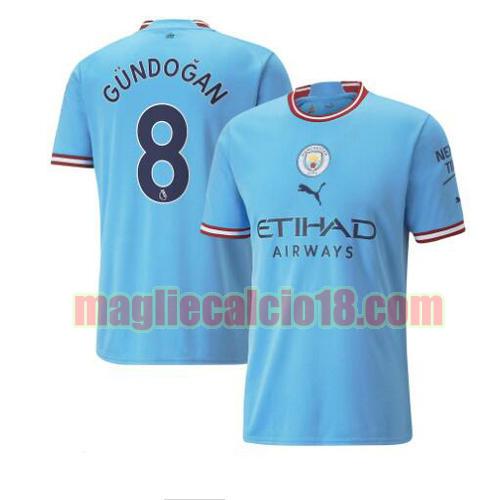 maglia manchester city 2022-2023 prima gundogan 8