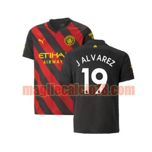 maglia manchester city 2022-2023 seconda j alvarez 19