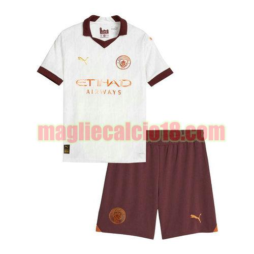 maglia manchester city 2023-2024 bambino seconda