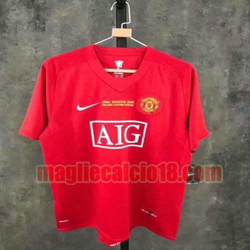 maglia manchester united 2007-2008 primera hombre