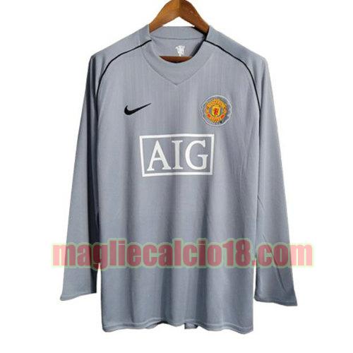 maglia manchester united 2007 2008 portiere manica lunga