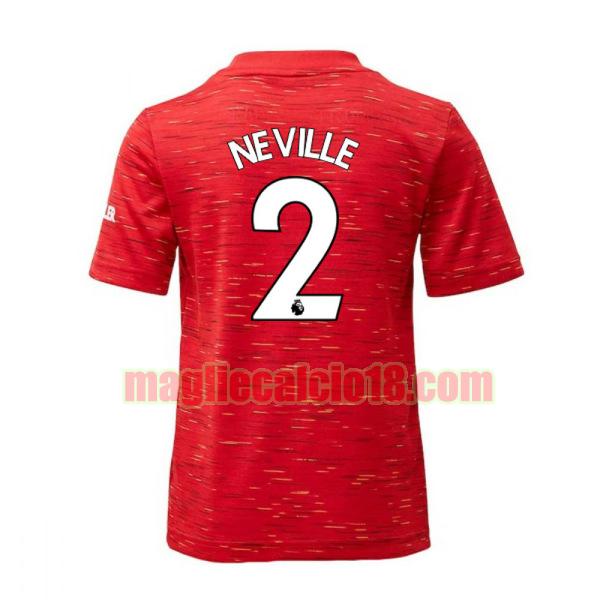 maglia manchester united 2020-2021 prima neville 2