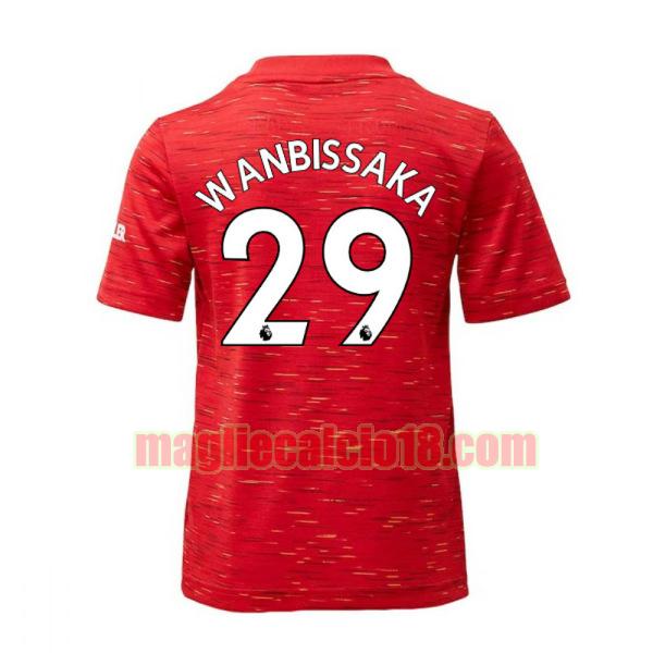 maglia manchester united 2020-2021 prima wan-bissaka 29