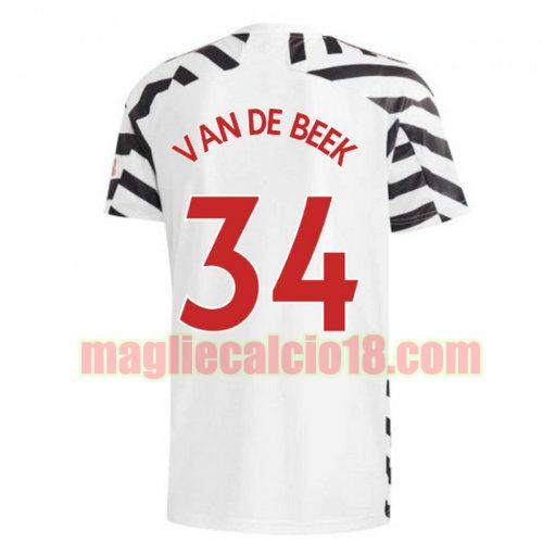 maglia manchester united 2020-2021 terza van de beek 34