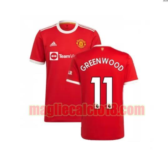 maglia manchester united 2021-2022 prima greenwood 11