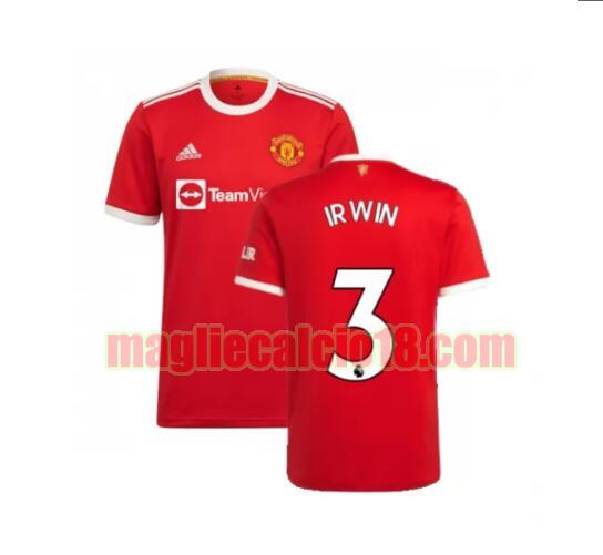 maglia manchester united 2021-2022 prima irwin 3