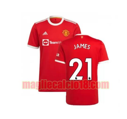 maglia manchester united 2021-2022 prima james 21