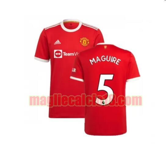 maglia manchester united 2021-2022 prima maguire 5