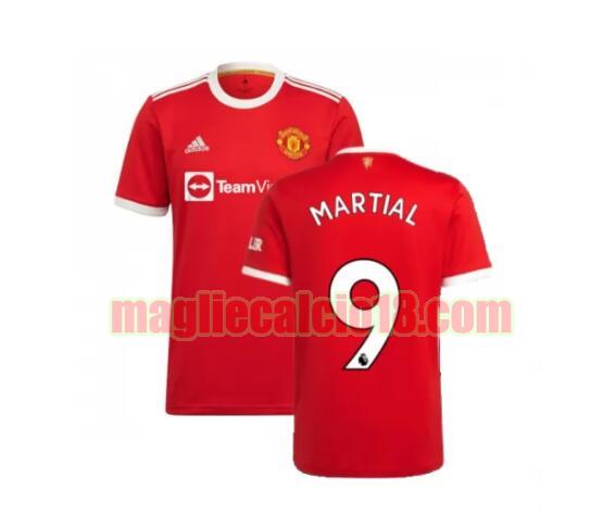 maglia manchester united 2021-2022 prima martial 9