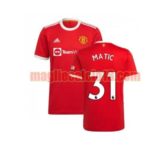 maglia manchester united 2021-2022 prima matic 31