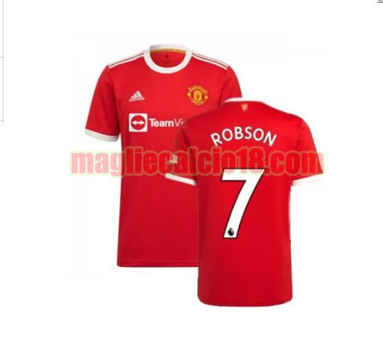 maglia manchester united 2021-2022 prima robson 7