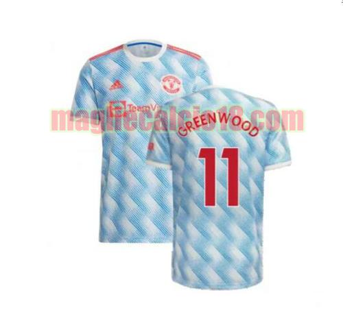 maglia manchester united 2021-2022 seconda greenwood 11