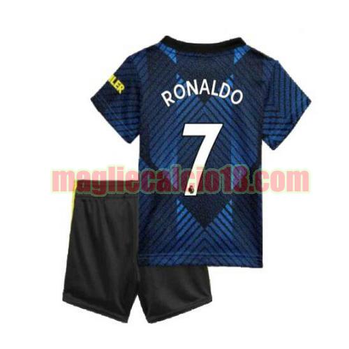 maglia manchester united 2021-2022 tercera bambino ronaldo 7