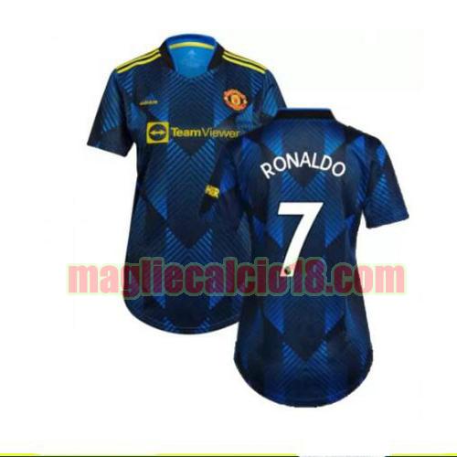 maglia manchester united 2021-2022 tercera donna ronaldo 7