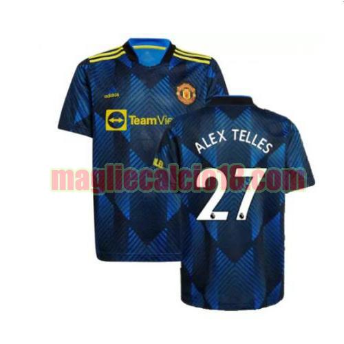 maglia manchester united 2021-2022 terza alex telles 27