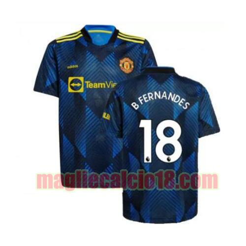 maglia manchester united 2021-2022 terza b fernandes 18