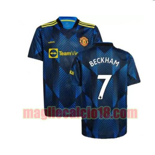 maglia manchester united 2021-2022 terza beckham 7