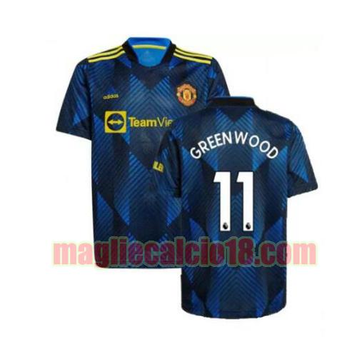 maglia manchester united 2021-2022 terza greenwood 11