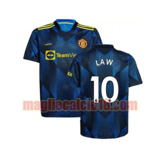 maglia manchester united 2021-2022 terza law 10