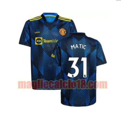 maglia manchester united 2021-2022 terza matic 31