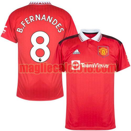 maglia manchester united 2022-2023 poco prezzob.fernandes 8 prima