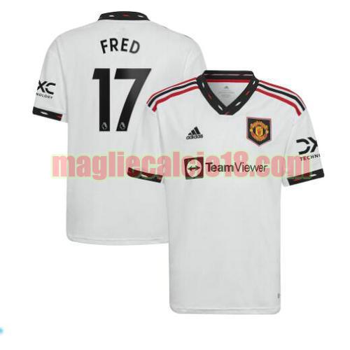 maglia manchester united 2022-2023 seconda fred 17