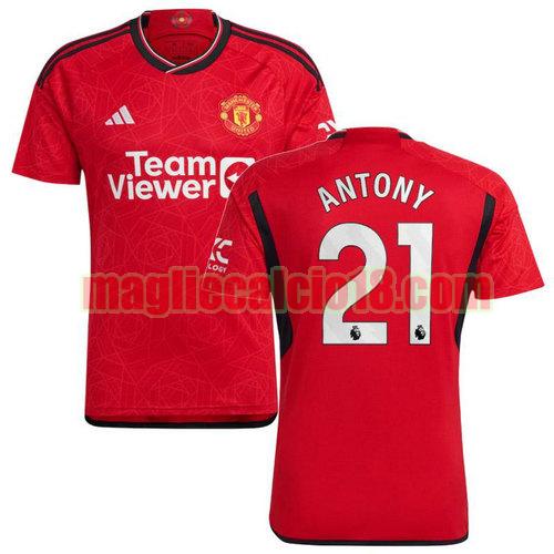 maglia manchester united 2023-2024 antony 21 prima