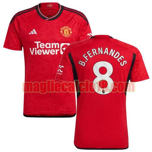 maglia manchester united 2023-2024 b.fernandes 8 prima