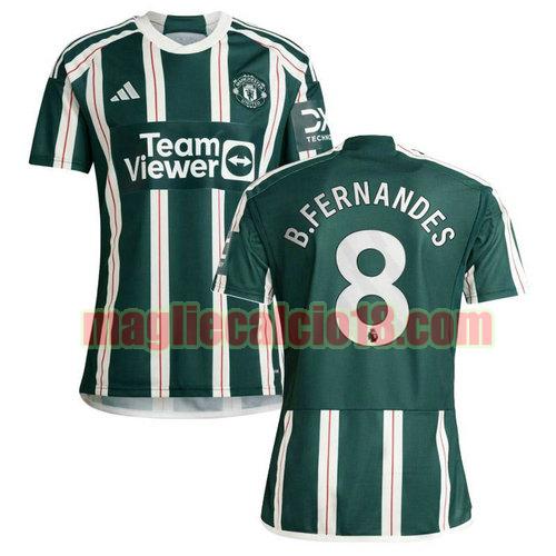 maglia manchester united 2023-2024 b.fernandes 8 seconda