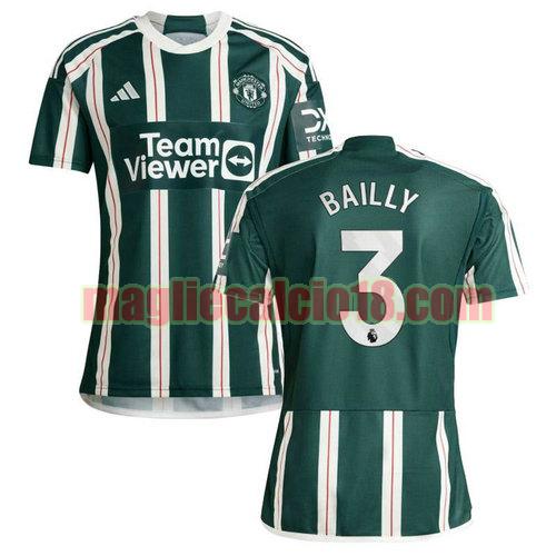 maglia manchester united 2023-2024 bailly 3 seconda