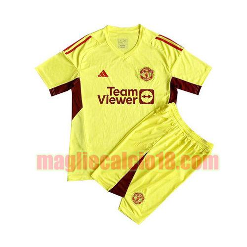 maglia manchester united 2023-2024 bambino portiere