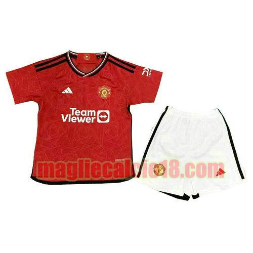 maglia manchester united 2023-2024 bambino prima