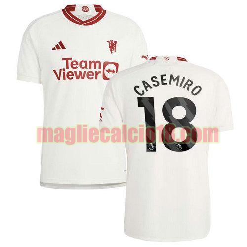 maglia manchester united 2023-2024 casemiro 18 terza