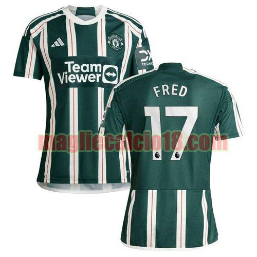 maglia manchester united 2023-2024 fred 17 seconda