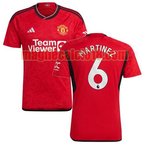 maglia manchester united 2023-2024 martinez 6 prima